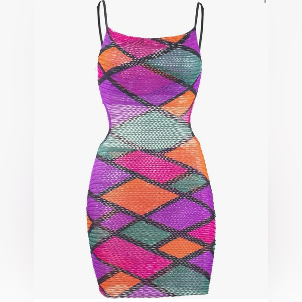 Multicolored dress